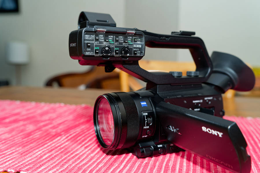 Sony HXR-NX80 4K NXCAM with HDR and Fast Hybrid AF Video Camera