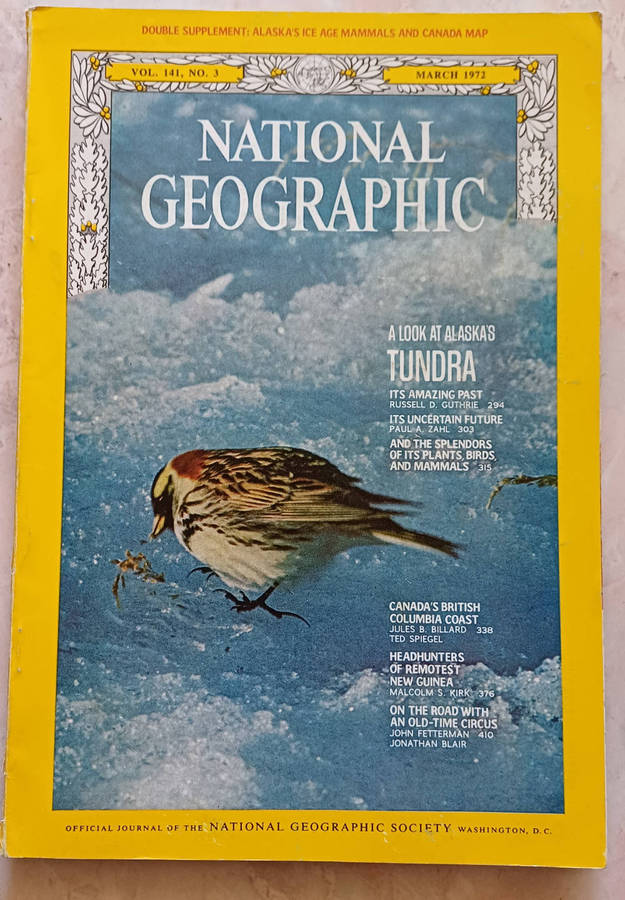 National geographic March 1972