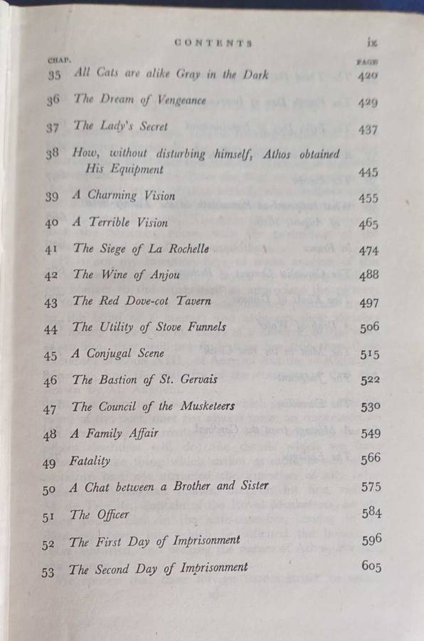 The three musketeers by Alexandre Dumas