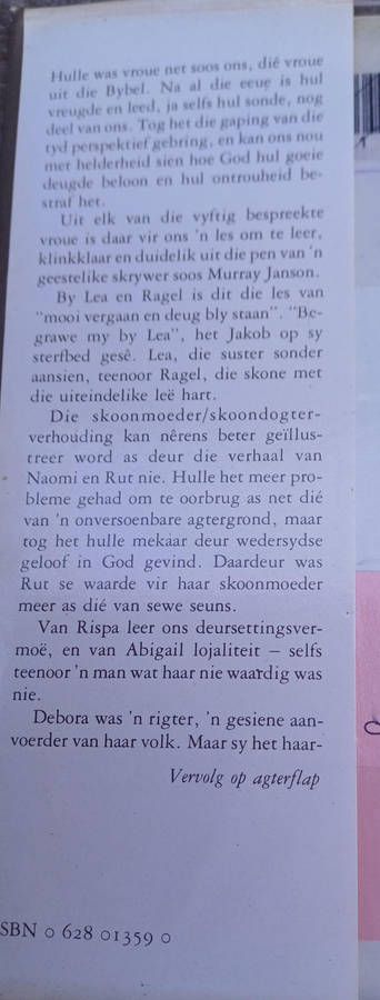Vroue uit die Bybel deur Murray Janson