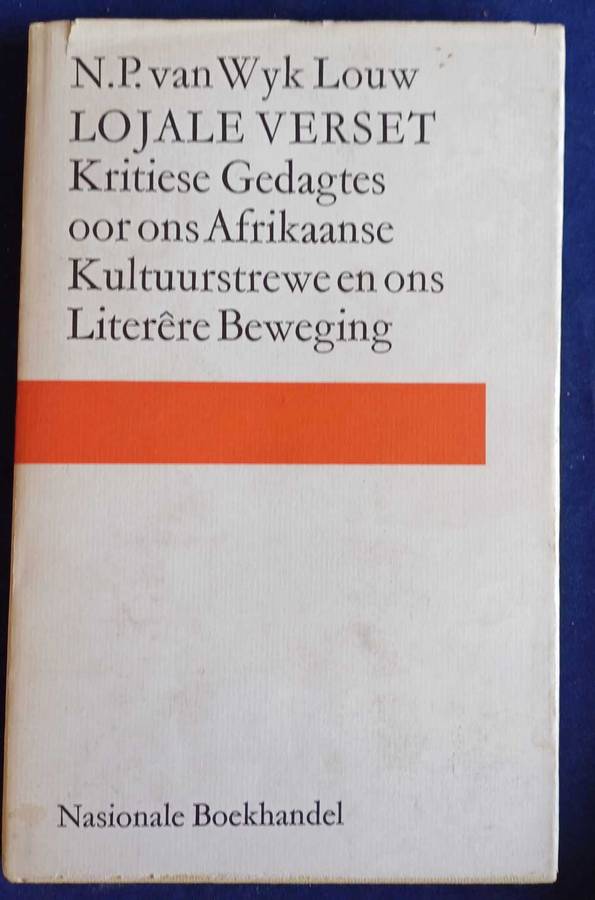 Lojale verset deur N.P. van Wyk Louw