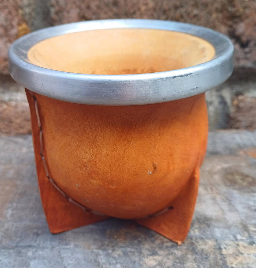 Iguazu Argentina yerba mate gourd cup
