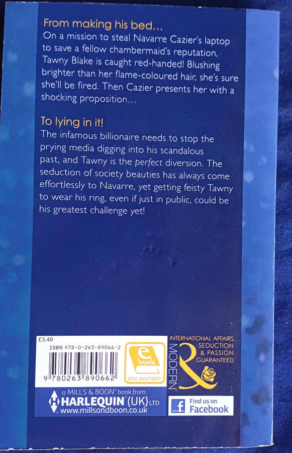 A vow of obligation by Lynne Graham (Mills & Boon)