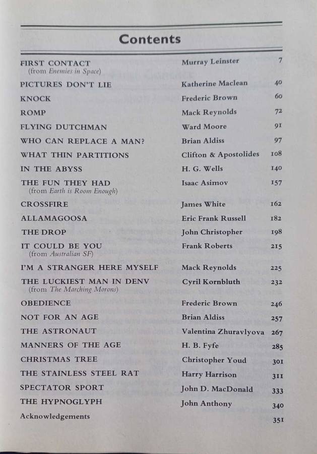 Science fiction stories