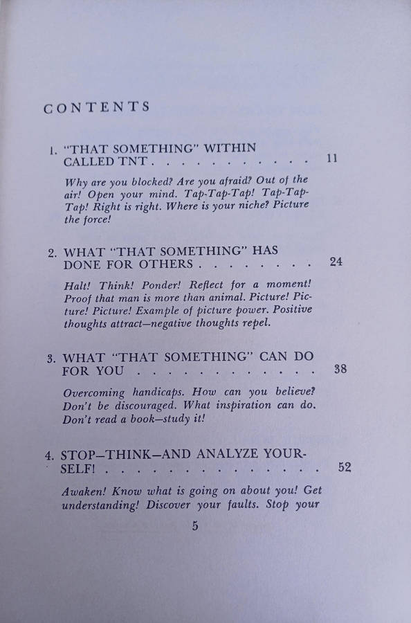 TNT The power within you by Claude M Bristol