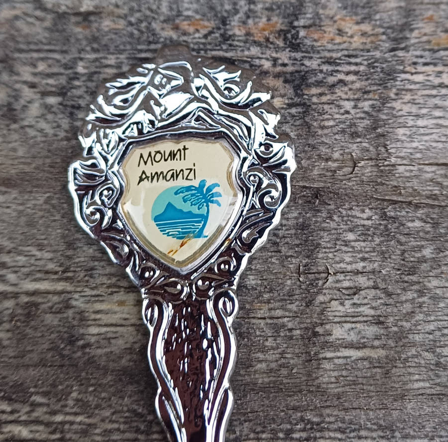 Mount Amanzi souvenir spoon