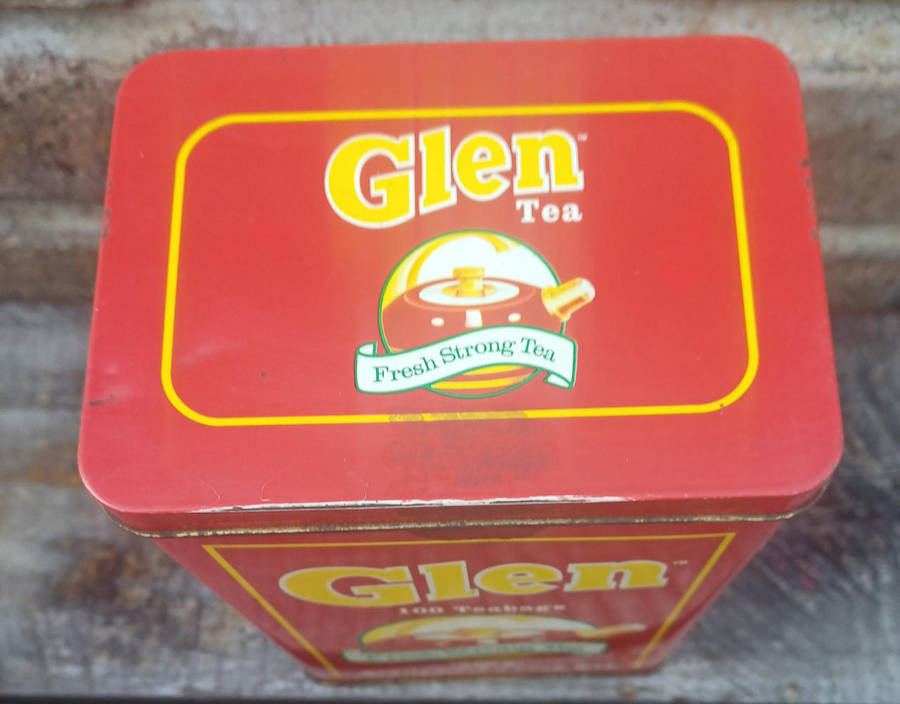 Glen tea tin