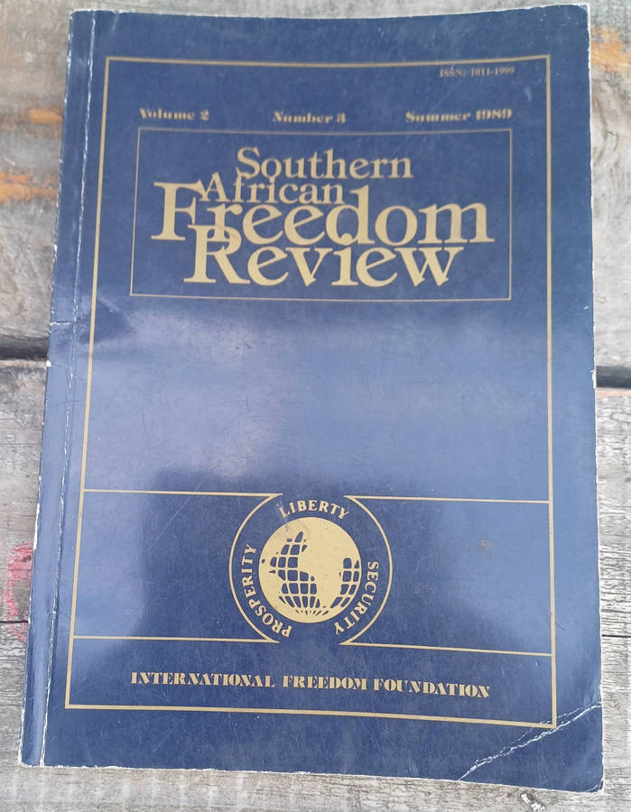 Southern African freedom review volume 2 number 3 Summer 1989
