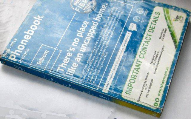 Books: Telephone directories - Pretoria - Telkom - 2018