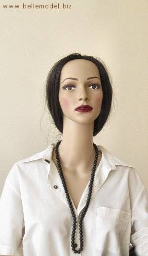 Wigs - Black - straight - long