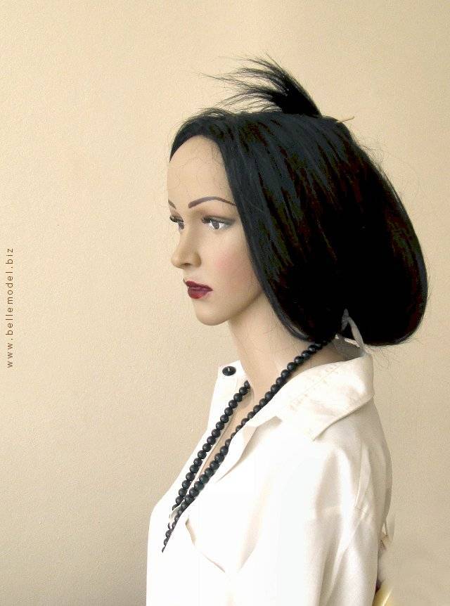 Wigs - Black - straight - long