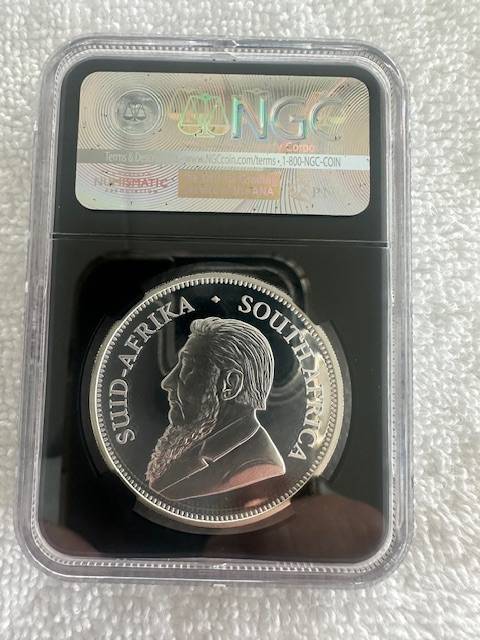 2017 SILVER KRUGERRAND 1oz NGC PF70 FIRST RELEASES