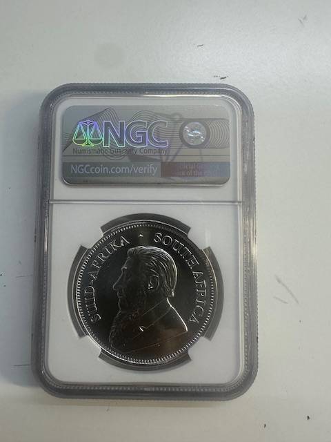 2022 SILVER KRUGERRAND 1oz NGC MS70