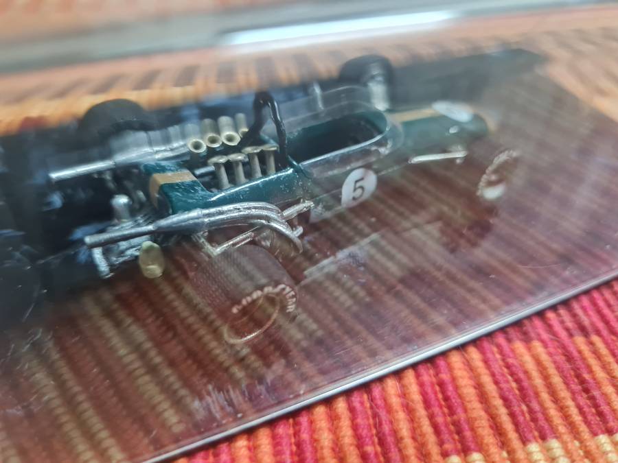 1/43 scale Brabham #5 (read additional infoplease)