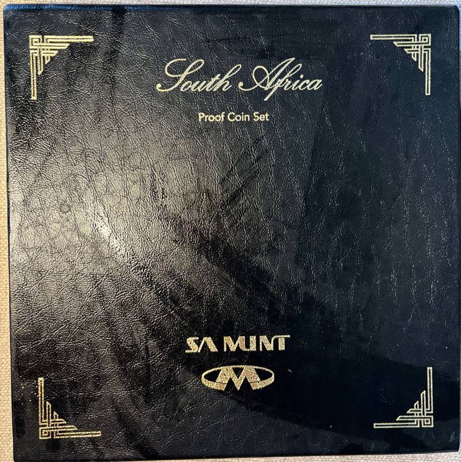 SOUTH AFRICA PROOF COIN SET IN BOX