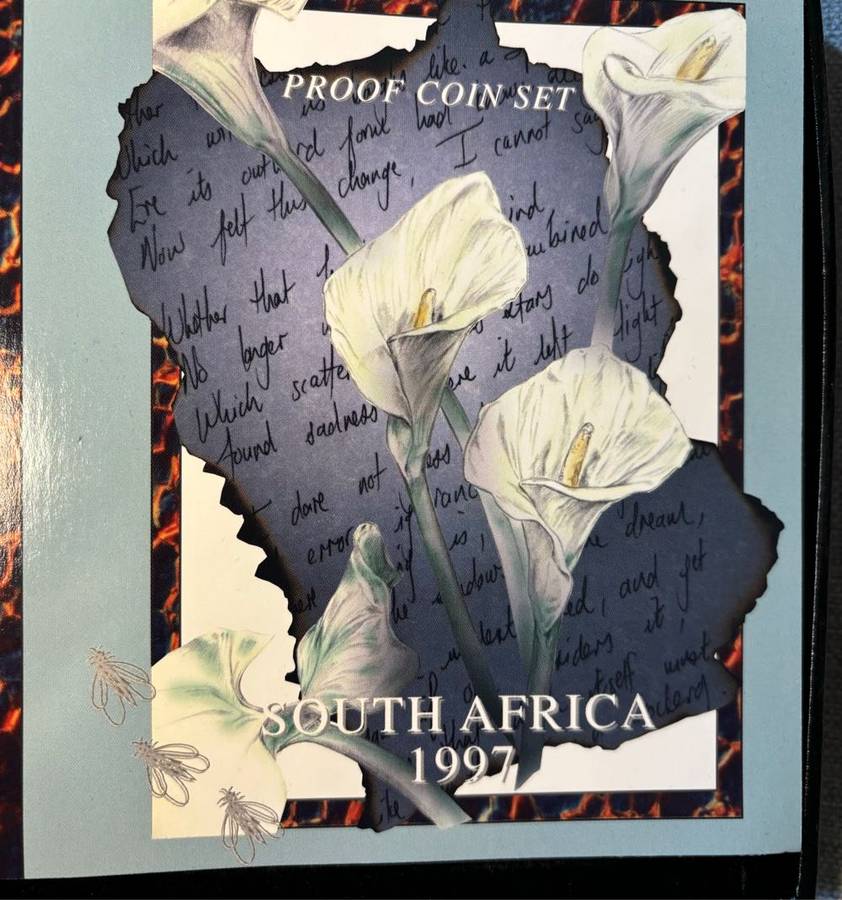 SOUTH AFRICA PROOF COIN SET IN BOX