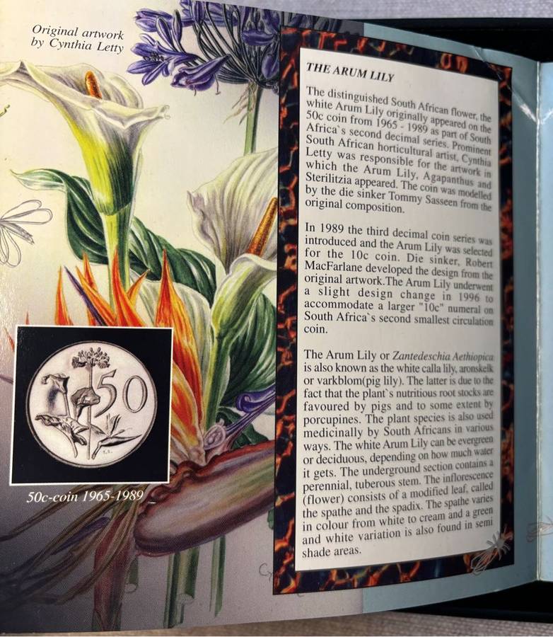 SOUTH AFRICA PROOF COIN SET IN BOX