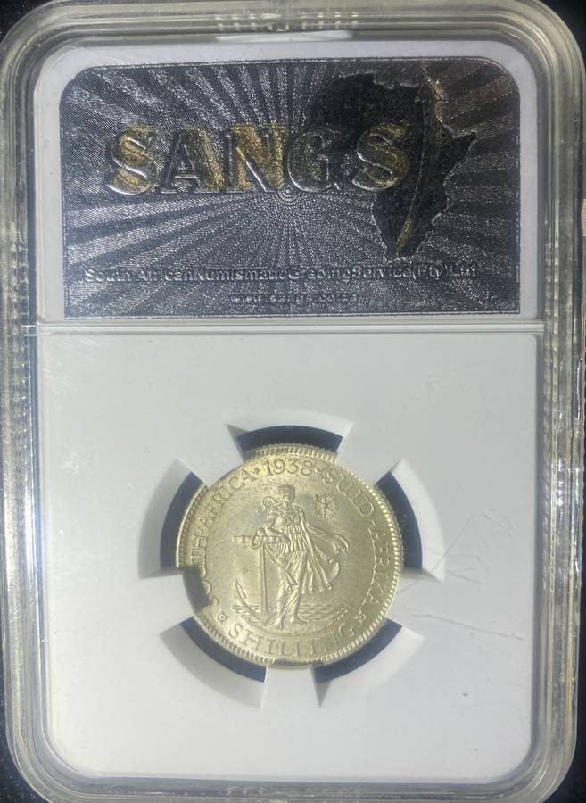 1938SOUTH AFRICA ONE SHILLING