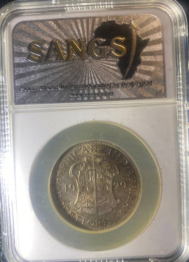 1929 SOUTH AFRICA FLORIN