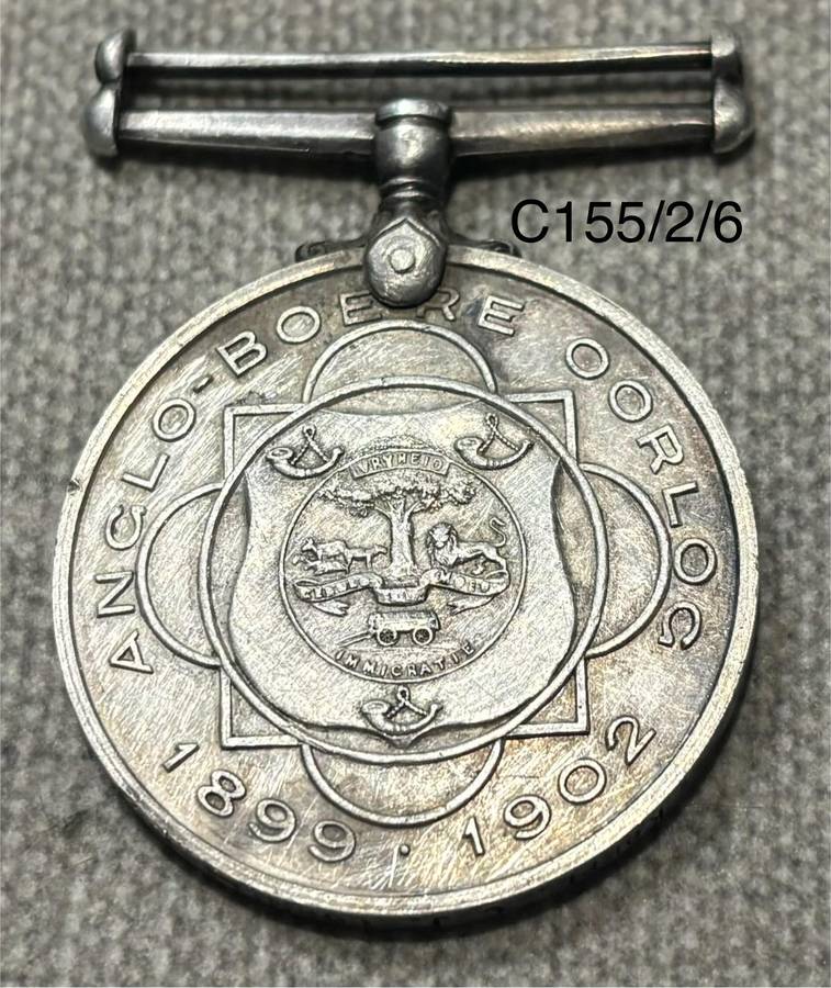 ANGLO BOERE OORLOG MEDALJE / ANGLO BOER WAR MEDAL