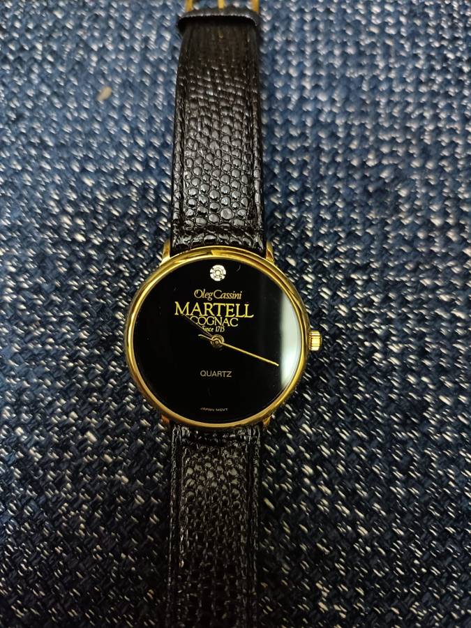 Oleg Cassini - Martell Cognac - Mens collector watch