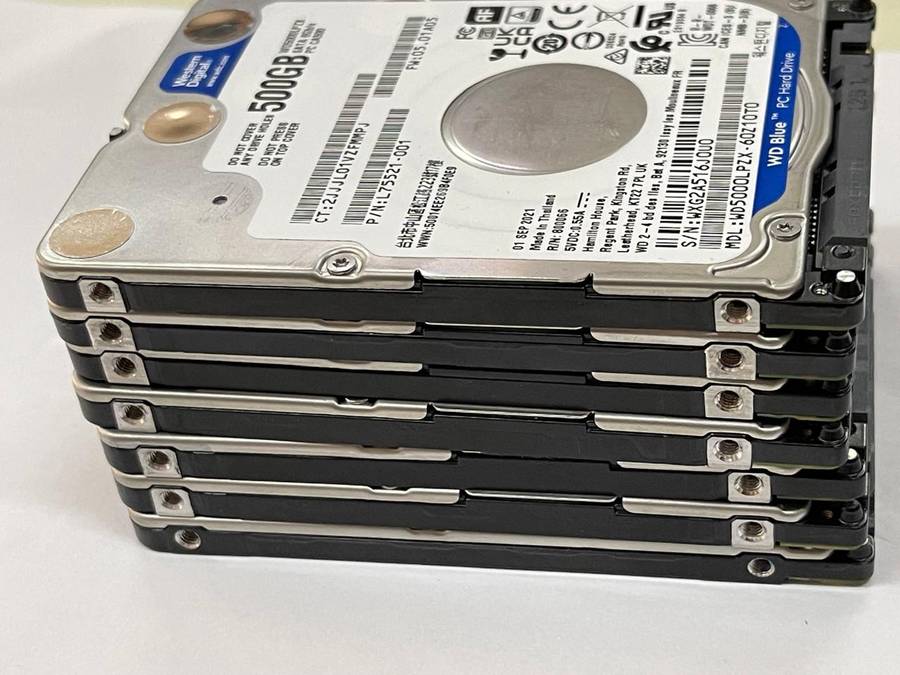 WD BLUE 500GB 2.5 HDD INTERNAL LAPTOP HARD DRIVE
