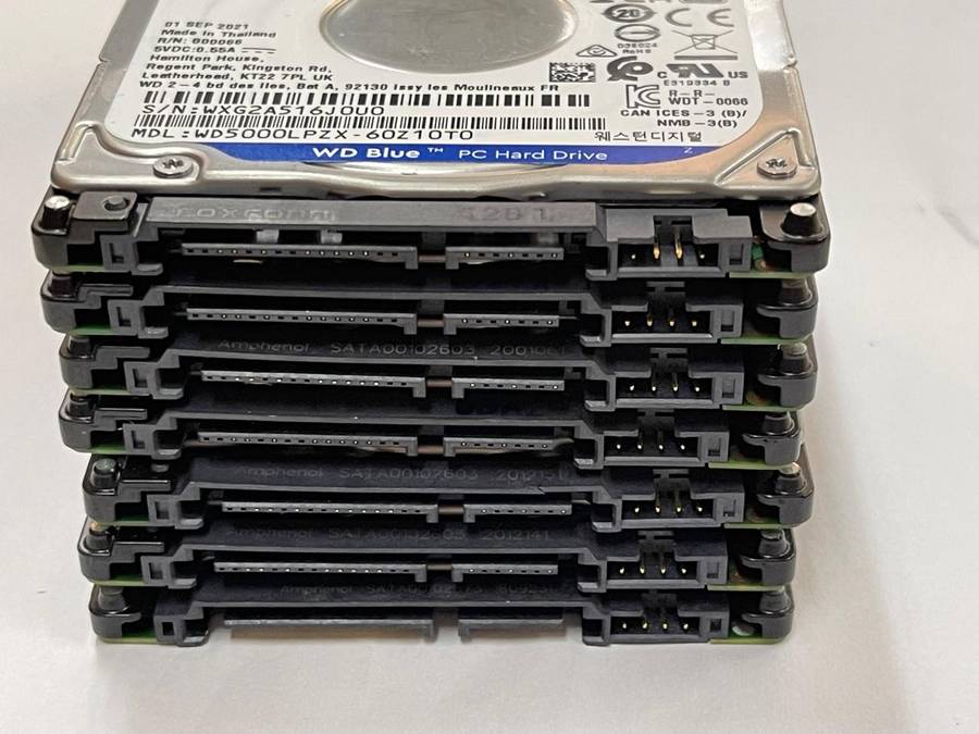 WD BLUE 500GB 2.5 HDD INTERNAL LAPTOP HARD DRIVE