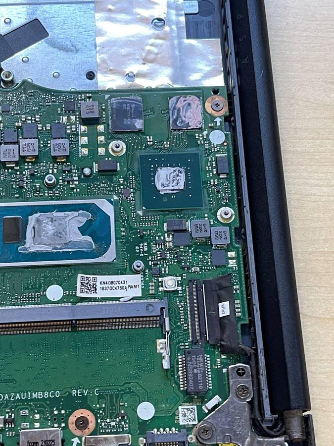 ACER ASPIRE A315-57G MOTHERBOARD  |  10TH GEN CORE i3-1005G1  (4GB ONBOARD RAM/ 2GB NVIDIA MX330)