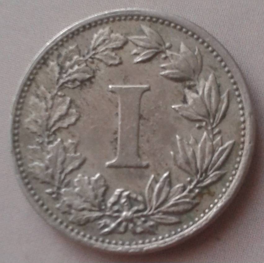 1883 Mexico 1 Centavo