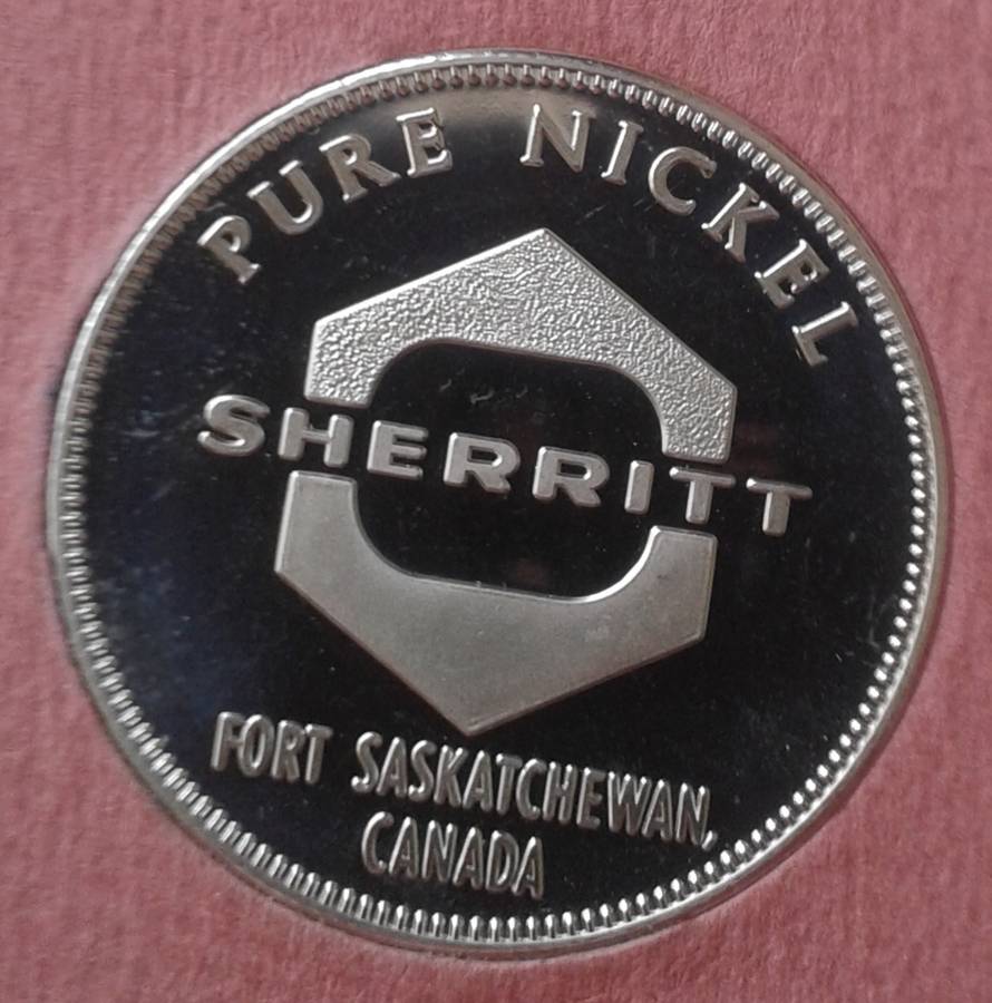 1967 Canada Henry Kelsey pure nickel Sherritt Mint medal