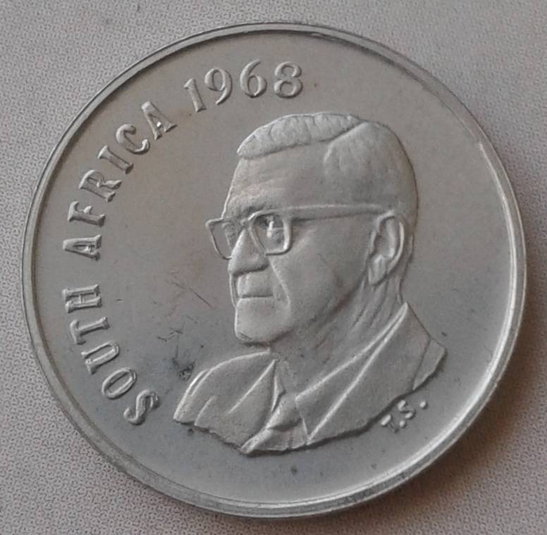 1968 English uncirculated nickel 5c
