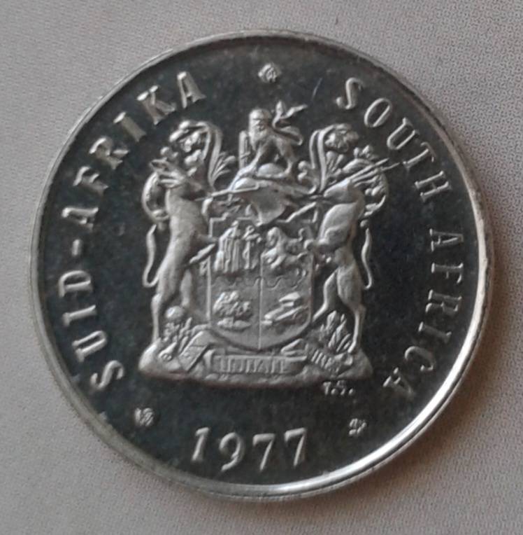 1977 Republic proof nickel 5c