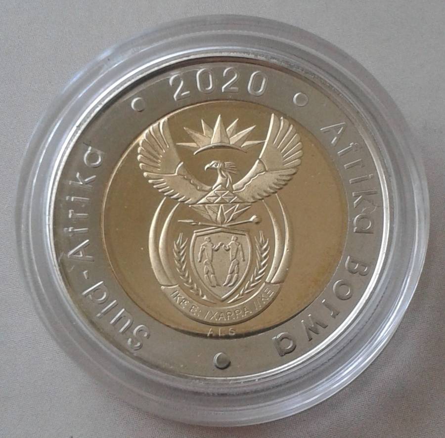 2020 Oom Paul Mintmark proof R5 in box with c.o.a (mintage: 328)
