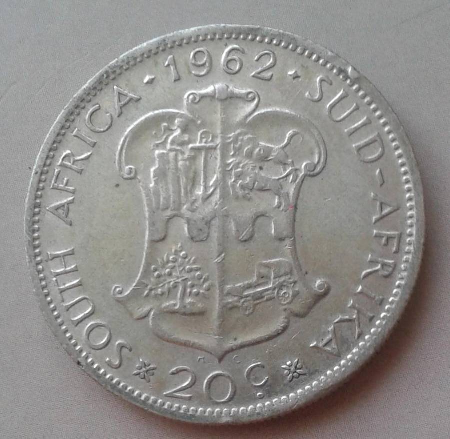 1962 Republic silver 20c