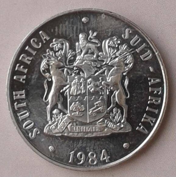 1984 Proof nickel 50c