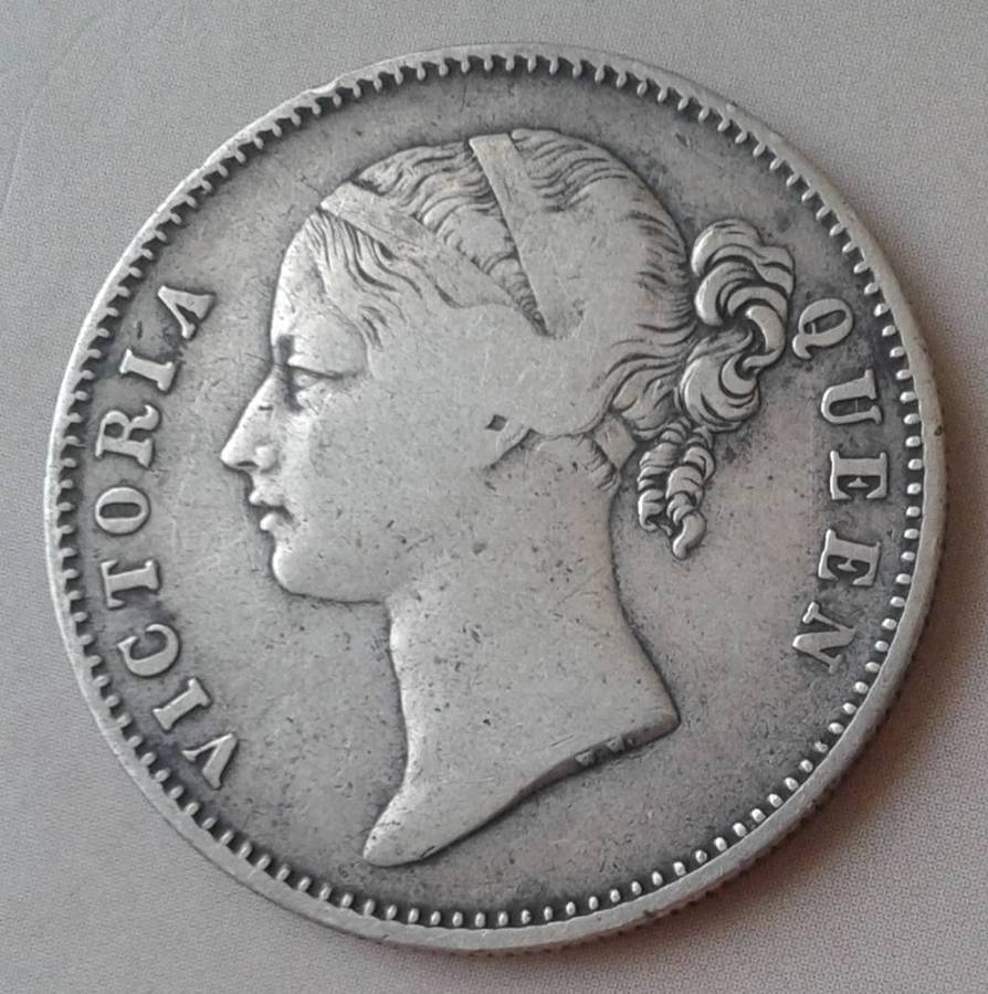1840 East India Company silver 1 Rupee