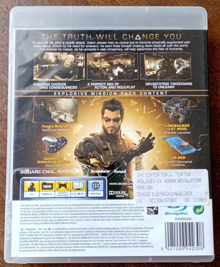 Deus Ex Human Revolution PS3