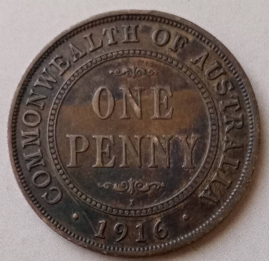 1916 Australia penny