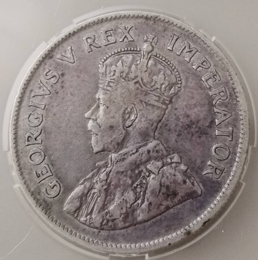1928 Union silver 2 1/2 Shillings SANGS VF20