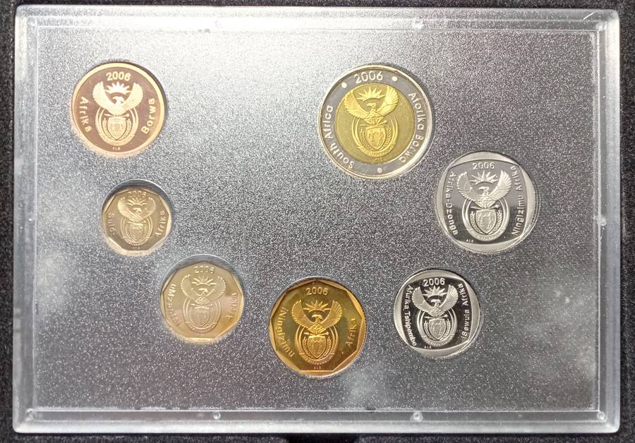2006 Republic proof set in box (mintage: 1637).