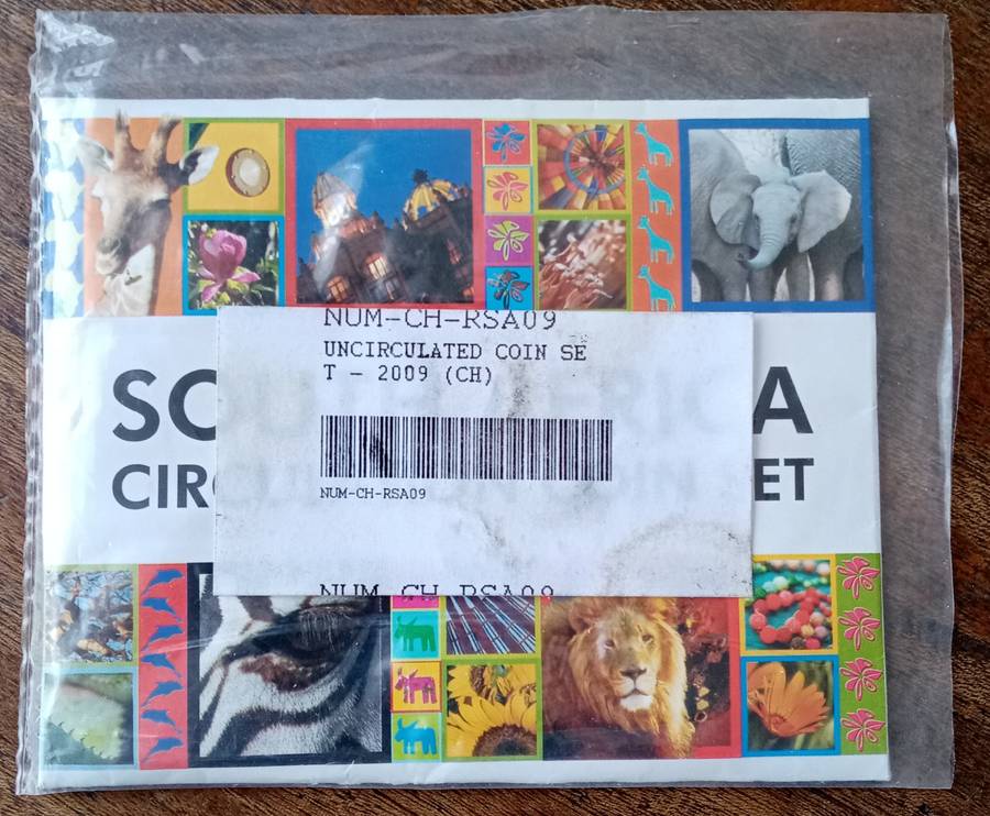 2009 S.A Mint circulation coin set (mintage: 449 only)
