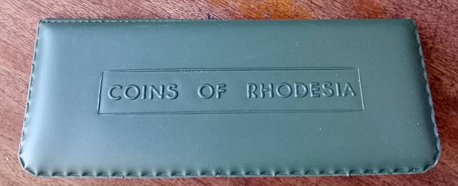 1970s Rhodesia uncirculated set in green folder.
