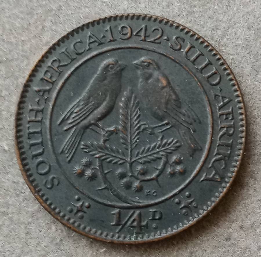1942 Union 1/4 penny