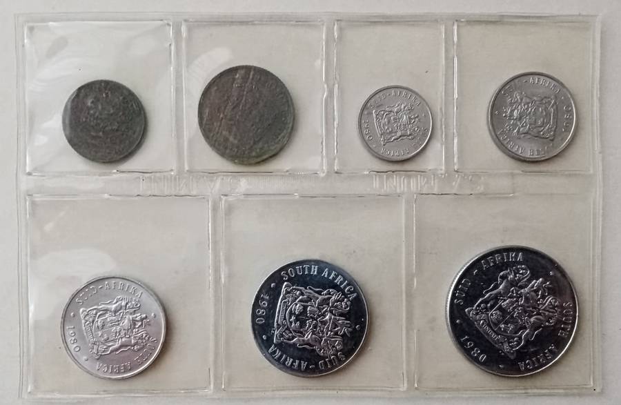 1980 Uncirculated Mint set (R1-1c) mintage: 20000
