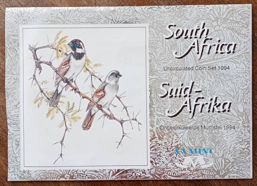 1994 Uncirculated Mint coin set (Sparrows).