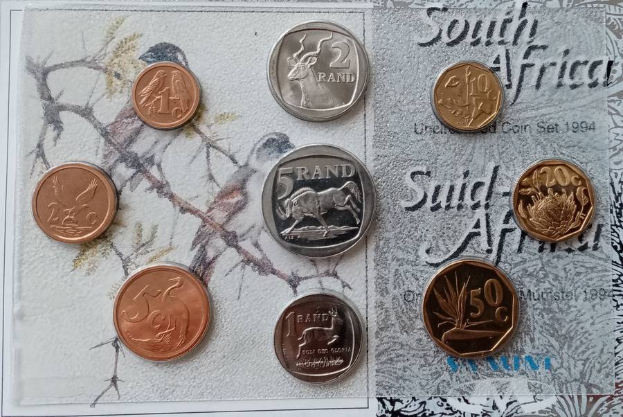 1994 Uncirculated Mint coin set (Sparrows).