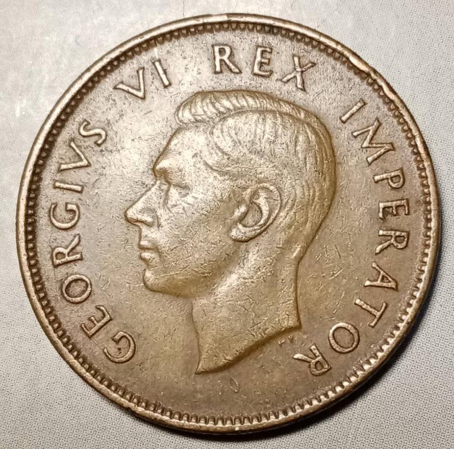 1942 Union 1/2 Penny .
