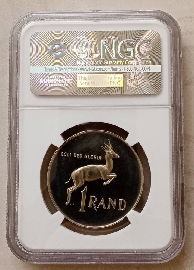 1976 Republic proof silver R1 NGC PF63 Cameo