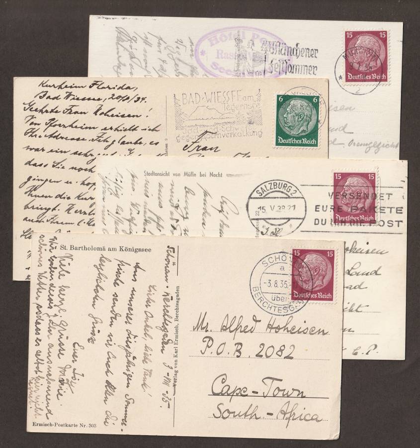 BULKLOT -  Germany Nice selection of postal history on early postcards(4)