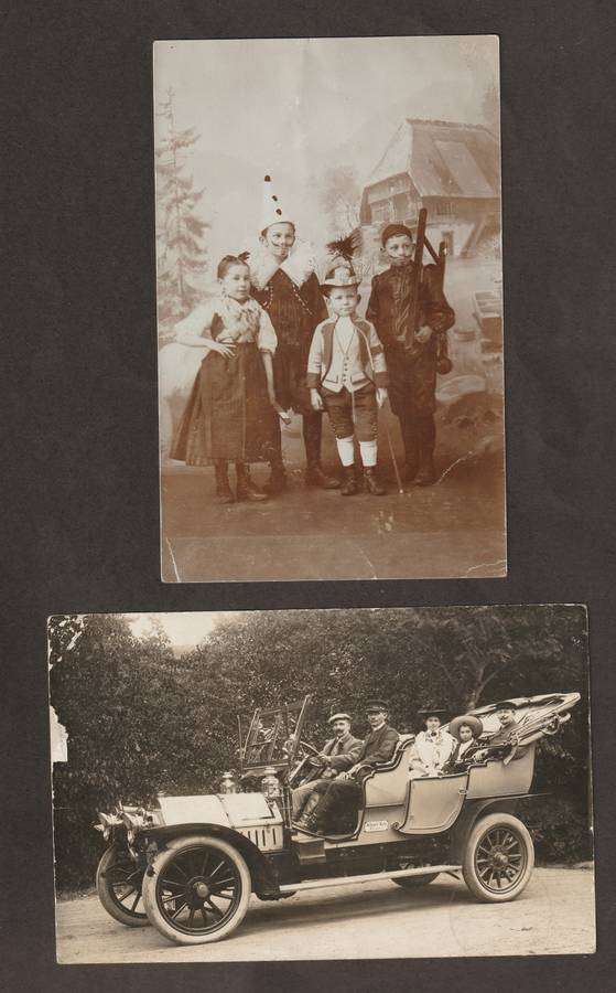 BULKLOT -  Germany Nice selection of postal history on early 1900 postcards(4)